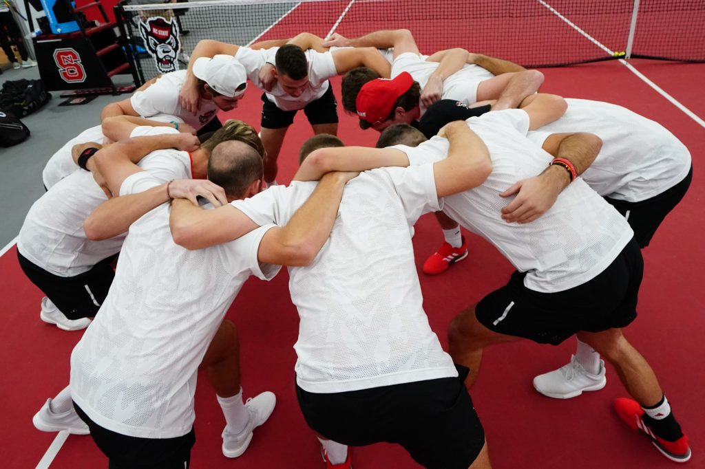 NC State maintains a high team spirit.