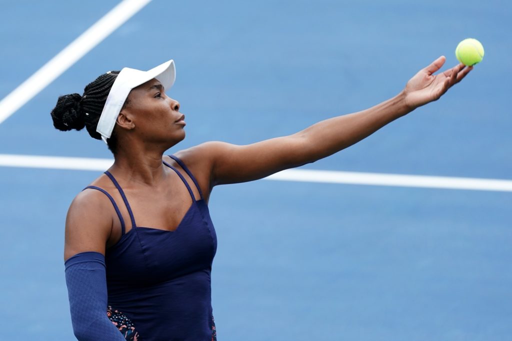 Venus on the serve