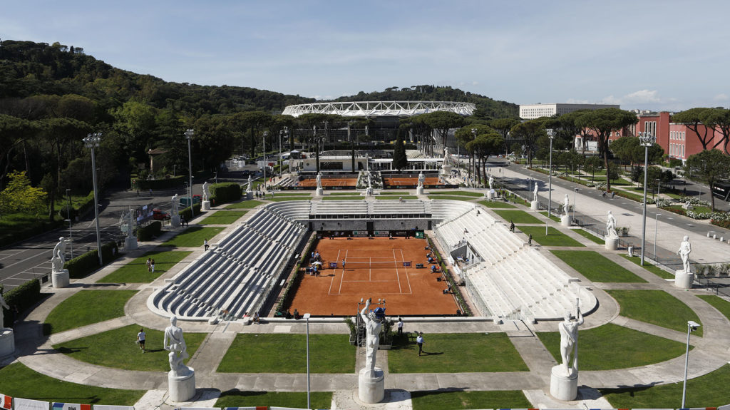 Pietrangeli court in Italy