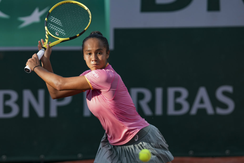 leylah forehand