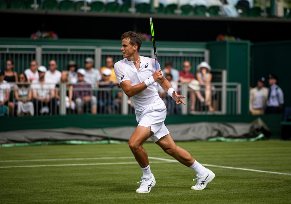 pospisil forehand