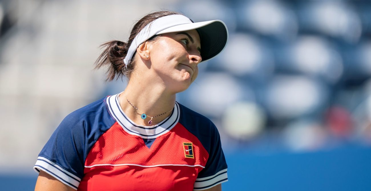 Bianca upset us open
