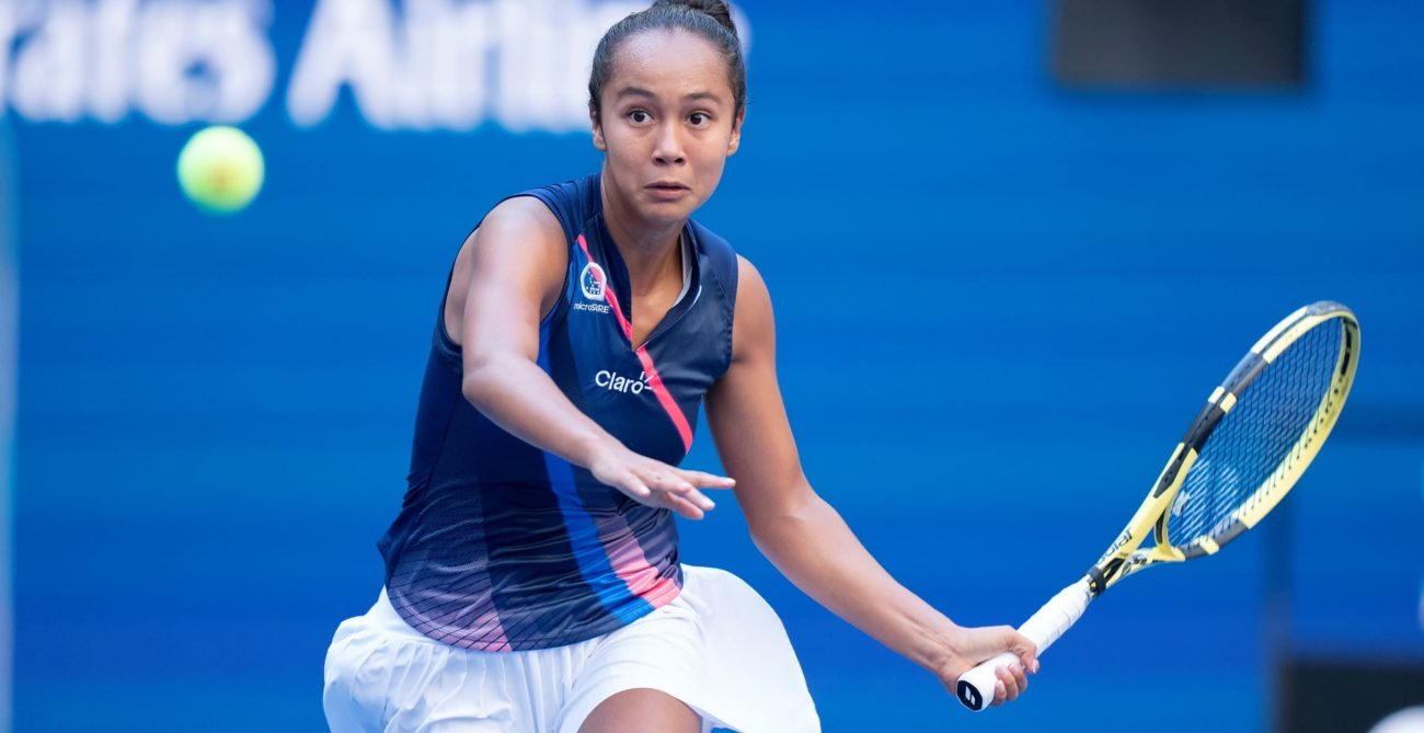 Leylah fernandez forehand us open