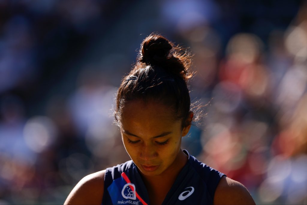 Leylah loses in the round of 16 - Indian Wells