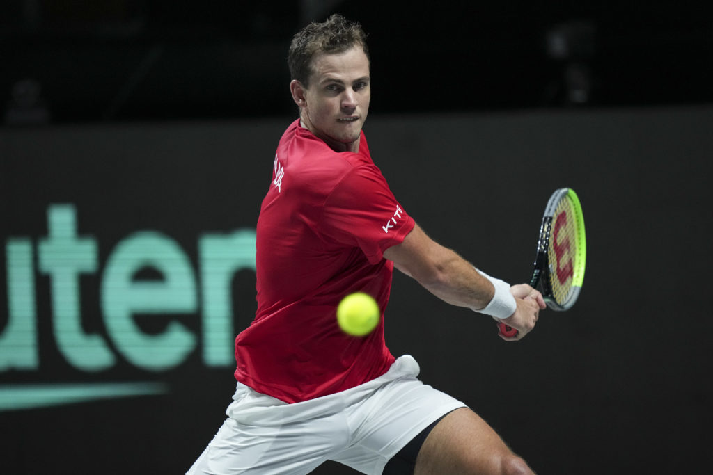 Vasek Pospisil vs Michael Ymer - Davis Cup 2021