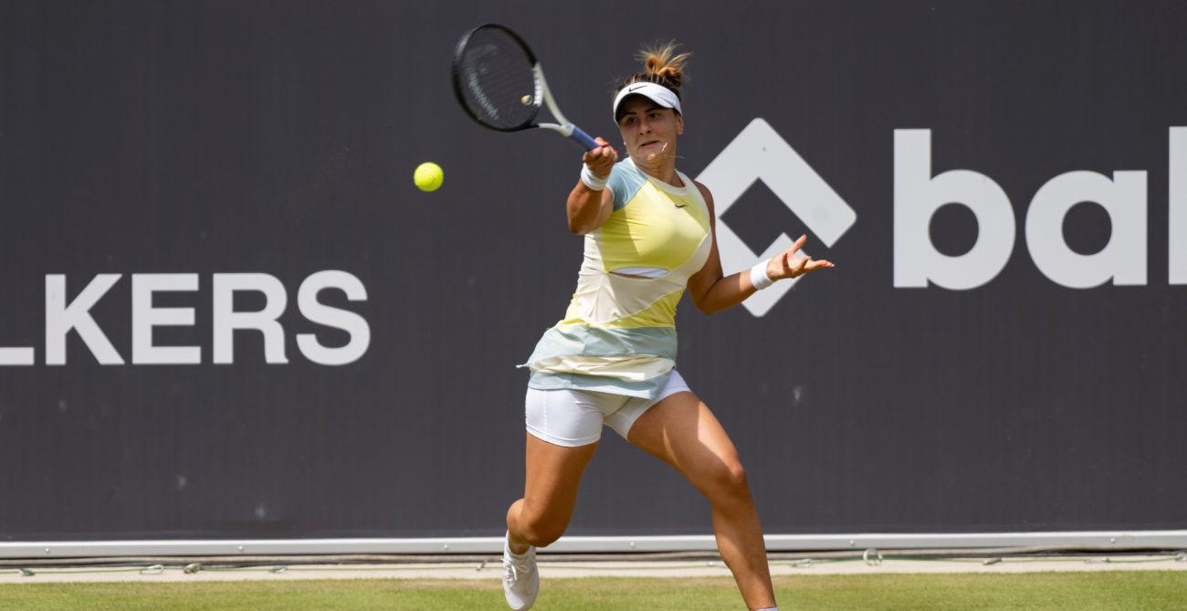 Bianca fist pump at bad homburg open