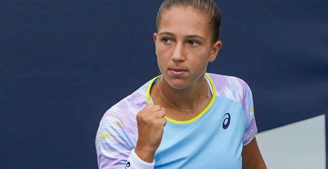 Diane Parry pumps her fist