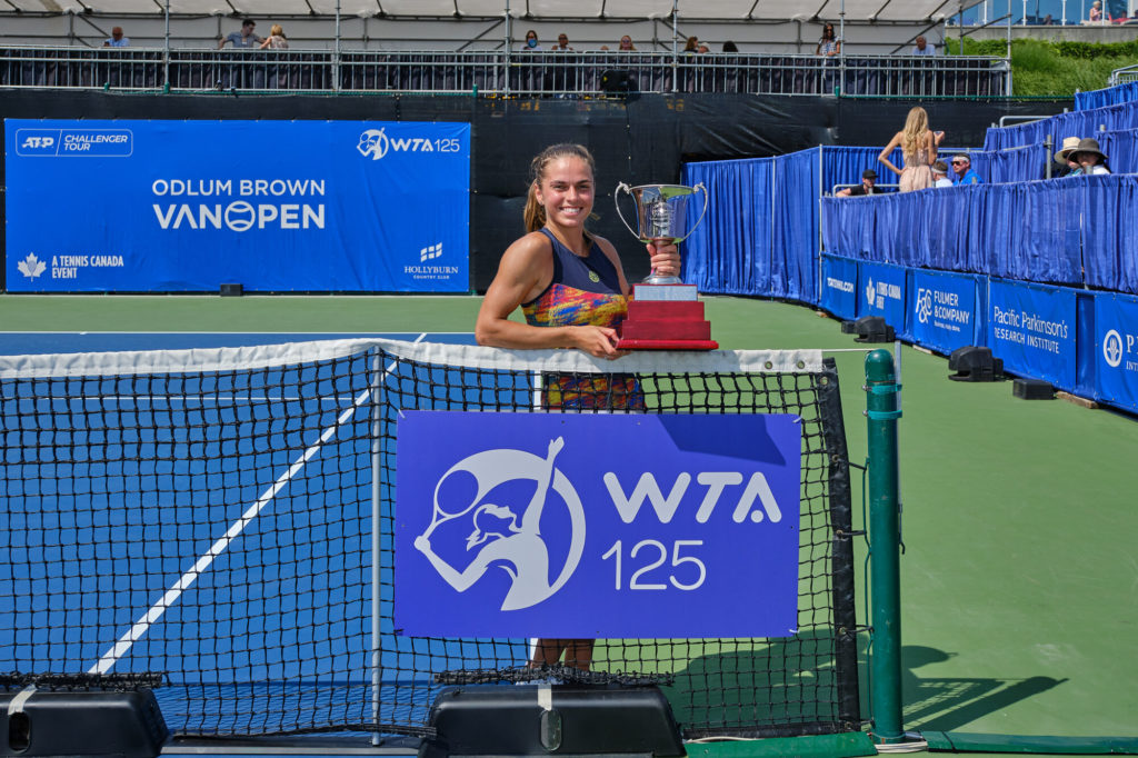 Valentini Grammatikopoulou wins the 2022 VanOpen
