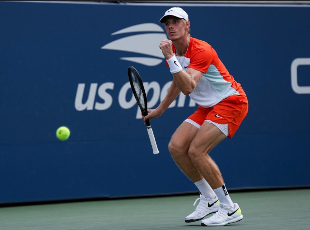 Denis Shapovalov fist pump