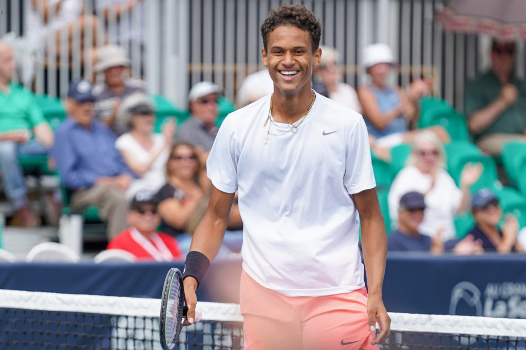 Gabriel Diallo smiles