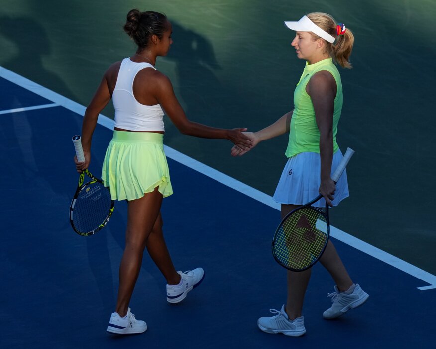 Leylah Annie Fernandez & Daria Saville