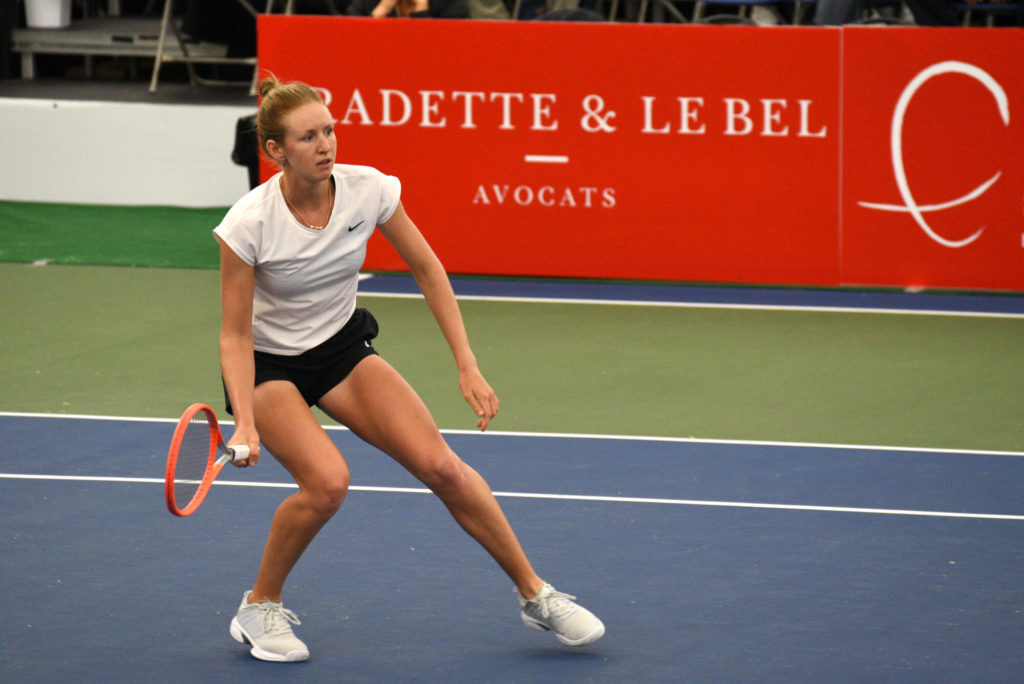 Katherine Sebov at net