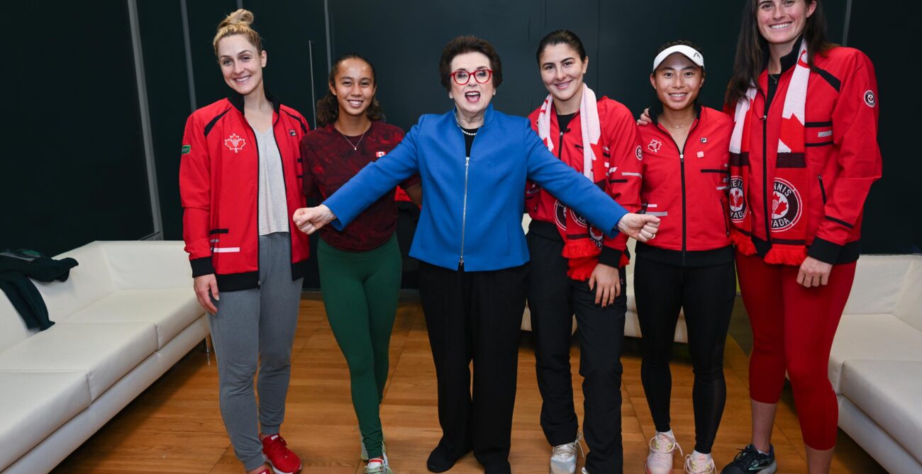 Team Canada and Billie Jean King