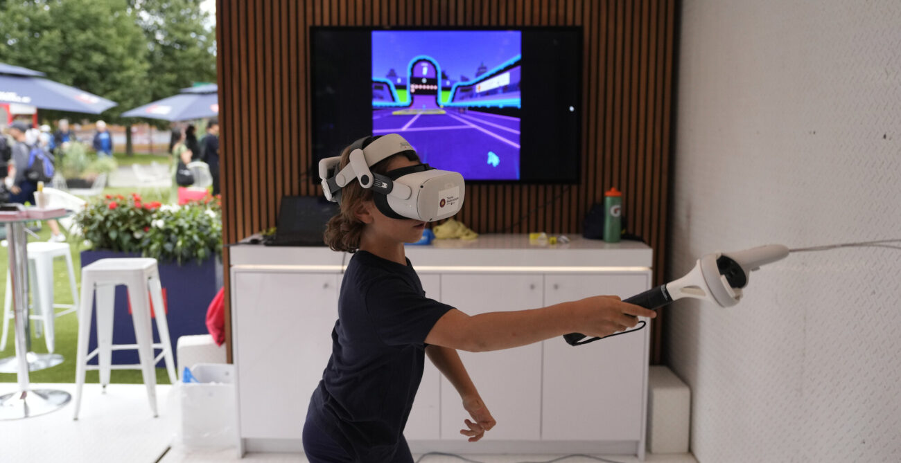 Tennis Canada VR Play Booth