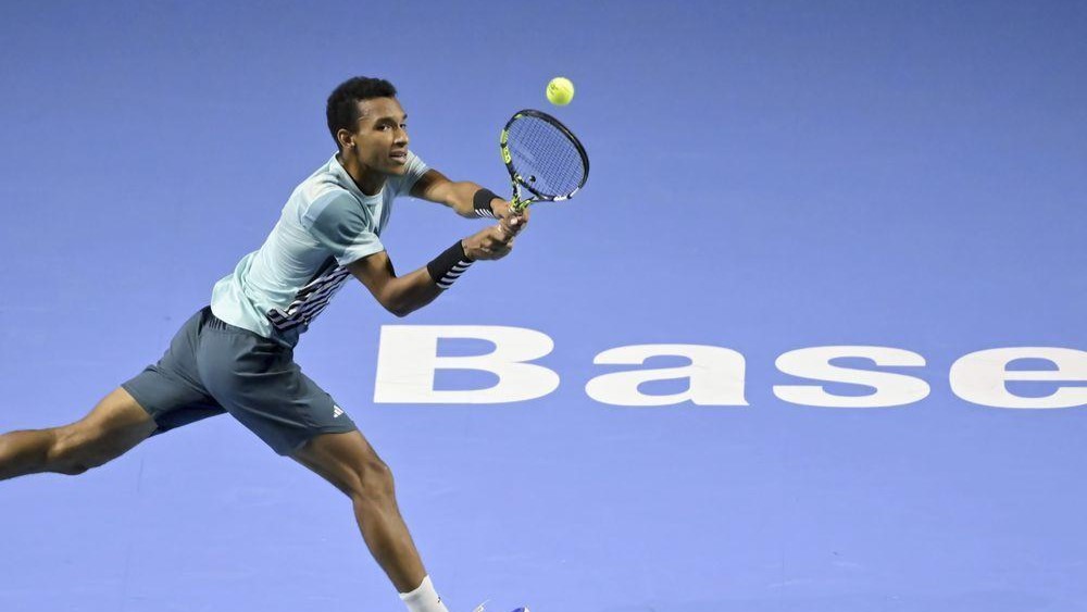 Felix Auger-Aliassime in Swiss Indoors Basel Finals