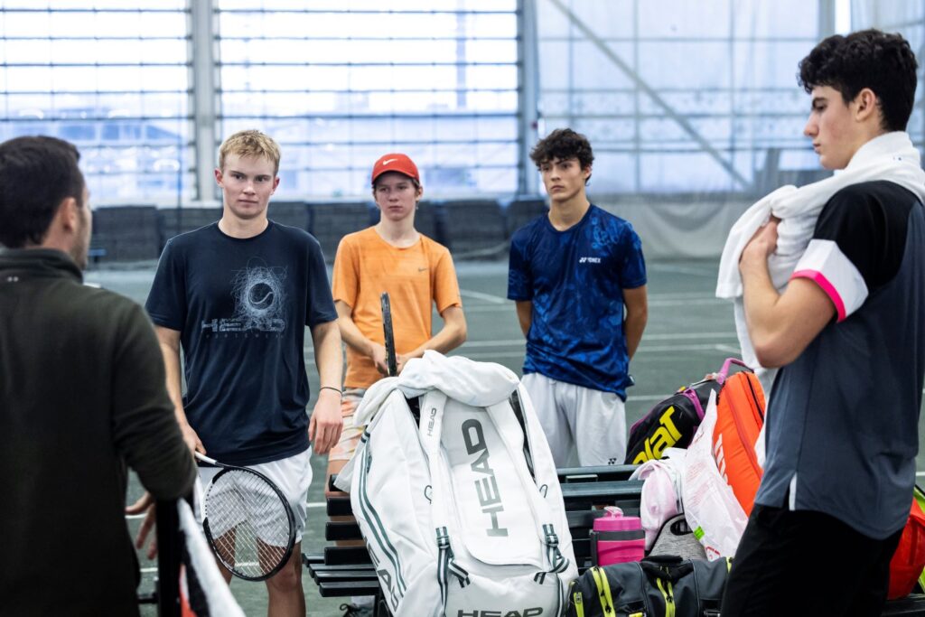 NTC students during practice