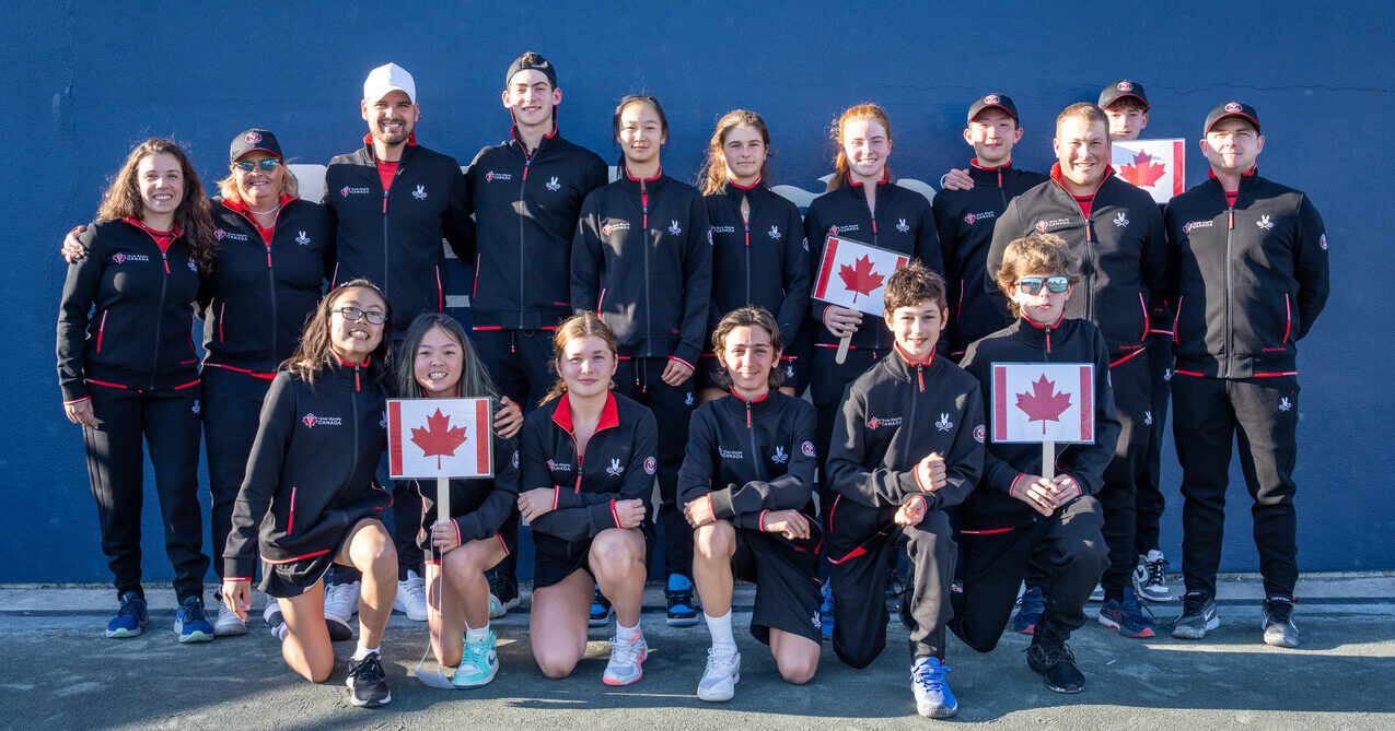 Canadian roster junior BJK cup Davis Cup World Junior Team